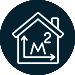 Room Size Icon
